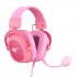 Havit H2002d Headset Wired Head-band Gaming Pink