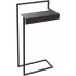 Floor hanger with shelf