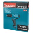 Makita DF0300 drill 1500 RPM Keyless 1.2 kg Black, Blue Makita DF0300 drill 1500 RPM Keyless 1.2 kg Black, Blue