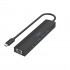 Hama 00200144 interface hub USB 3.2 Gen 1 (3.1 Gen 1) Type-C 5000 Mbit/s Black