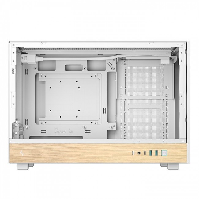 DeepCool CH260 WOOD case, white