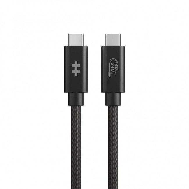 HYPER HyperDrive Next USB cable USB4 Gen 3x2 1.2 m USB C Black HYPER HyperDrive Next USB cable USB4 Gen 3x2 1.2 m USB C Black