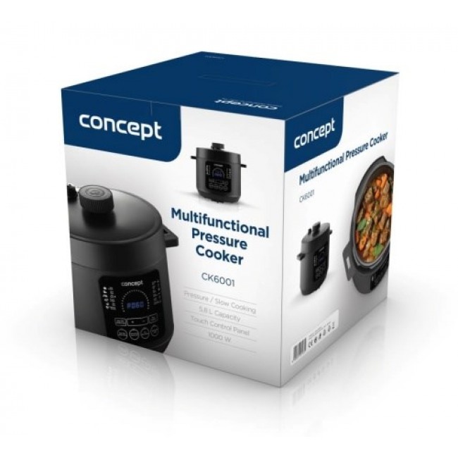Concept CK6001 Multicooker 5.8 l 1000 W Black