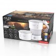 Silicone kettle ADLER AD 1377w White
