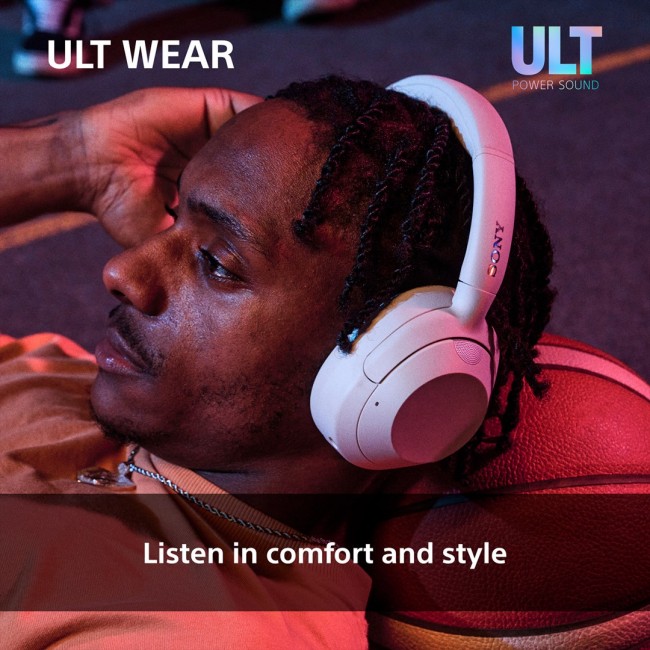 Sony ULT WEAR - Wireless Bluetooth Headphones with ULT POWER SOUND, Ultimate Deep Bass, Noise Cancelling, Clear Call Quality, Up to 30hr Battery Life, IOS & Android