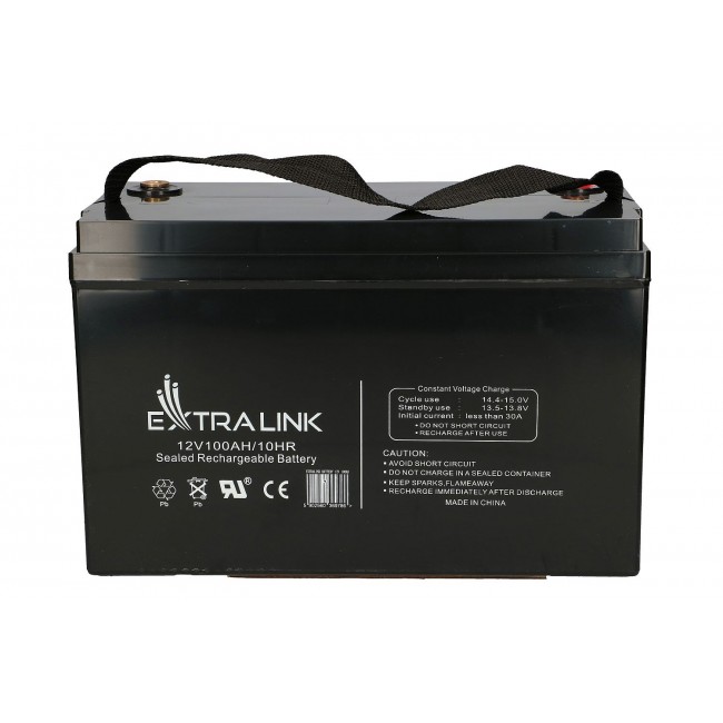 Extralink Accumulator AGM 12V 100Ah maintenance free Extralink Accumulator AGM 12V 100Ah maintenance free