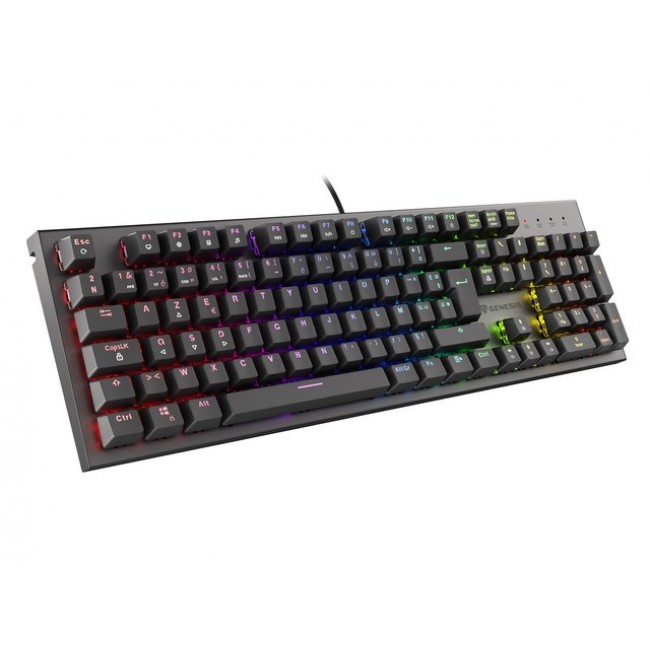 GAMING KEYBOARD GENESIS THOR 300 RGB FR MECHANICAL BACKLIGHT RED SWITCH GAMING KEYBOARD GENESIS THOR 300 RGB FR MECHANICAL BACKLIGHT RED SWITCH