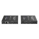 Techly IDATA-EXT-676 AV transmitter & receiver Black