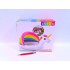 Inflatable unicorn paddling pool with visor 57113