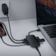 AUKEY CB-C71 interface hub 5000 Mbit/s Black AUKEY CB-C71 interface hub 5000 Mbit/s Black