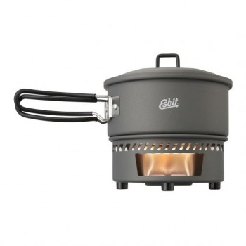 ESBIT Cookset for solid fuel Pot 1 L Aluminium