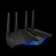 ASUS RT-AX82U wireless router Gigabit Ethernet Dual-band (2.4 GHz / 5 GHz) Black ASUS RT-AX82U wireless router Gigabit Ethernet Dual-band (2.4 GHz / 5 GHz) Black