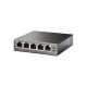 TP-Link 5-Port Gigabit Desktop PoE Switch with 4-Port TP-Link 5-Port Gigabit Desktop PoE Switch with 4-Port
