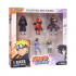 NARUTO SHIPPUDEN FIGURES - 6 PACK DELUXE EDITION VER. D