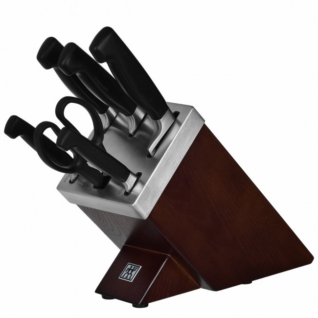 ZWILLING Four Star Knife/cutlery block set 7 pc(s) 35145-000-0 ZWILLING Four Star Knife/cutlery block set 7 pc(s) 35145-000-0