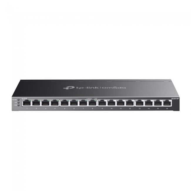 TP-Link TL-SG2016P network switch L2/L3/L4 Gigabit Ethernet (10/100/1000) Power over Ethernet (PoE) Black