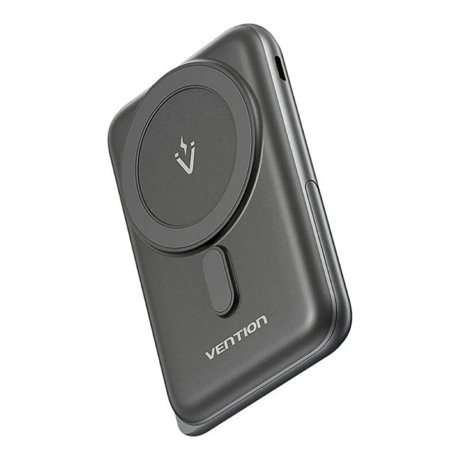 Vention 10000mAh 20W - magnetic power bank (black)