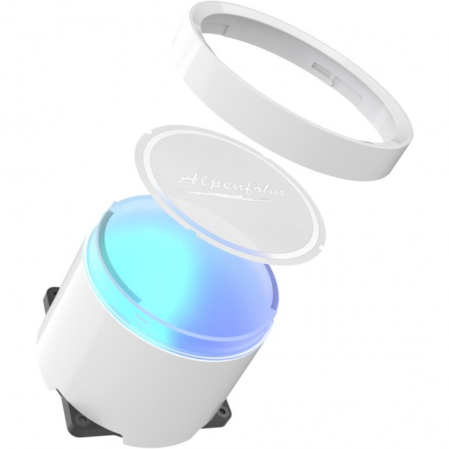 Alpenf hn Gletscherwasser 360 Processor All-in-one liquid cooler White