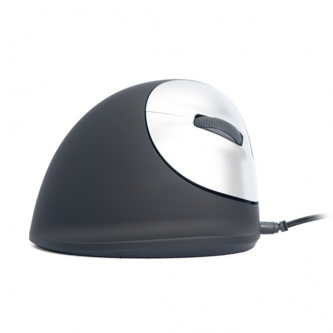 R-Go Tools Ergonomic mouse R-Go HE Break with break software, large (hand size 185 mm), right-handed, Wired, black