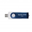 Patriot Memory 64GB Xporter X550 USB flash drive Dual USB A+C (PS64GX550AAD) White, Blue Patriot Memory 64GB Xporter X550 USB flash drive Dual USB A+C (PS64GX550AAD) White, Blue