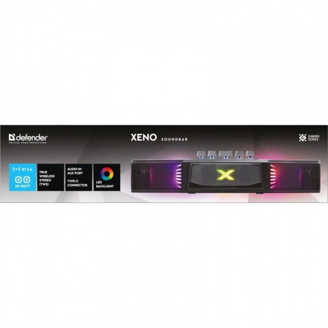 Defender Xeno soundbar 20W LED Bluetooth 65129