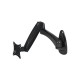 Wall mount for monitor with gas lift tech