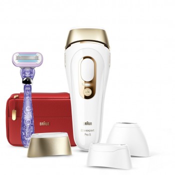 Braun Silk-expert Pro Silk expert Pro 5 PL5267 Intense pulsed light (IPL) Gold, White