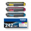 Brother TN-242CMY toner cartridge 1 pc(s) Original Cyan, Magenta, Yellow Brother TN-242CMY toner cartridge 1 pc(s) Original Cyan, Magenta, Yellow