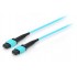 Equip MTP/MTP Trunk Fiber Optic Patch Cable, OM4, 15m