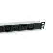 Equip 333319 power distribution unit (PDU) 6 AC outlet(s) 1U Black Equip 333319 power distribution unit (PDU) 6 AC outlet(s) 1U Black