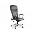 Adella C239 office chair, genuine leather HL-4, black