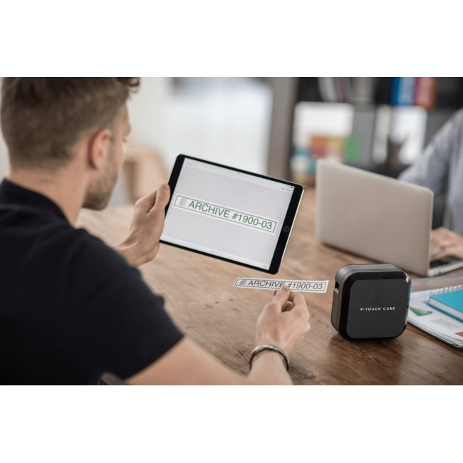 Brother PT-P710BTH label printer Thermal transfer 180 x 360 DPI 20 mm/sec Wired & Wireless TZe Bluetooth