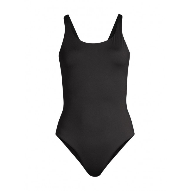 Kostium kąpielowy CASALL Deep Racerback Swimsuit kolor czarny - 38