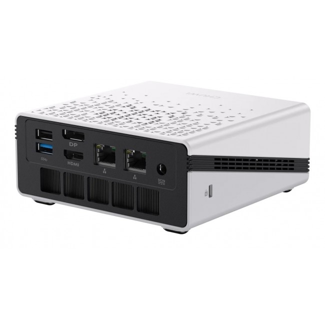 Chuwi UBox AMD Ryzen 5 6600H 16 GB DDR5-SDRAM 512 GB SSD Windows 11 Pro Mini PC Silver