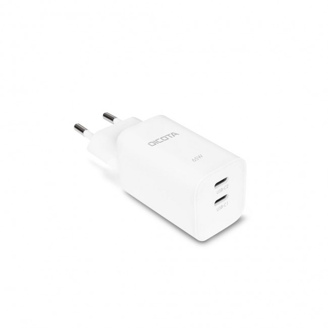 DICOTA D32184 mobile device charger Laptop, Smartphone, Tablet White AC Fast charging Indoor