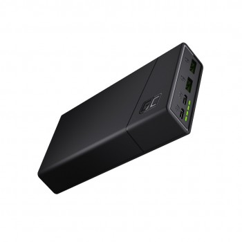 Green Cell PBGC03 power bank Lithium Polymer (LiPo) 20000 mAh Black