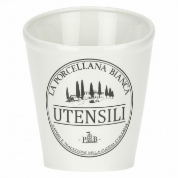 LA PORCELLANA BIANCA CONSERVA Utensils Storage Box 18 cm