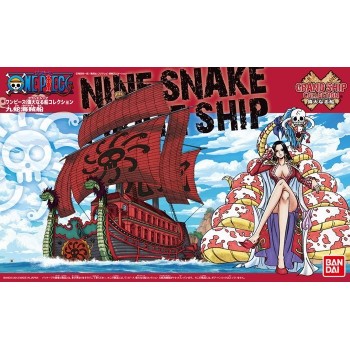 ONE PIECE GRAND SHIP COLLECTION NINE SNAKE PIRAT SHIP