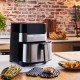 Tefal Easy Fry & Grill EY505D Single 4.2 L Stand-alone 1550 W Hot air fryer Stainless steel Tefal Easy Fry & Grill EY505D Single 4.2 L Stand-alone 1550 W Hot air fryer Stainless steel