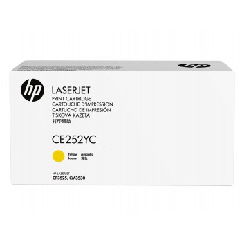 HP Contractual Yellow Optimized Original LaserJet Toner Cartridge (CE252YC) 1 pc(s)