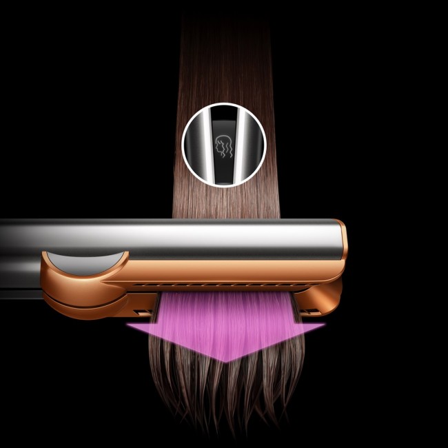 Dyson Airstrait Straightening iron Steam Pink, Rose gold 1600 W 1.98 m Dyson Airstrait Straightening iron Steam Pink, Rose gold 1600 W 1.98 m