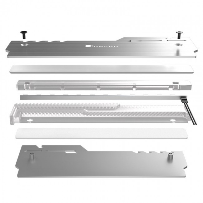 Jonsbo NC-3 ARGB Memory module Heatsink/Radiator Silver