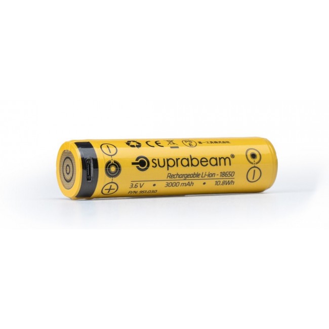 Suprabeam Li-Ion 18650 battery for Q3r Suprabeam Li-Ion 18650 battery for Q3r