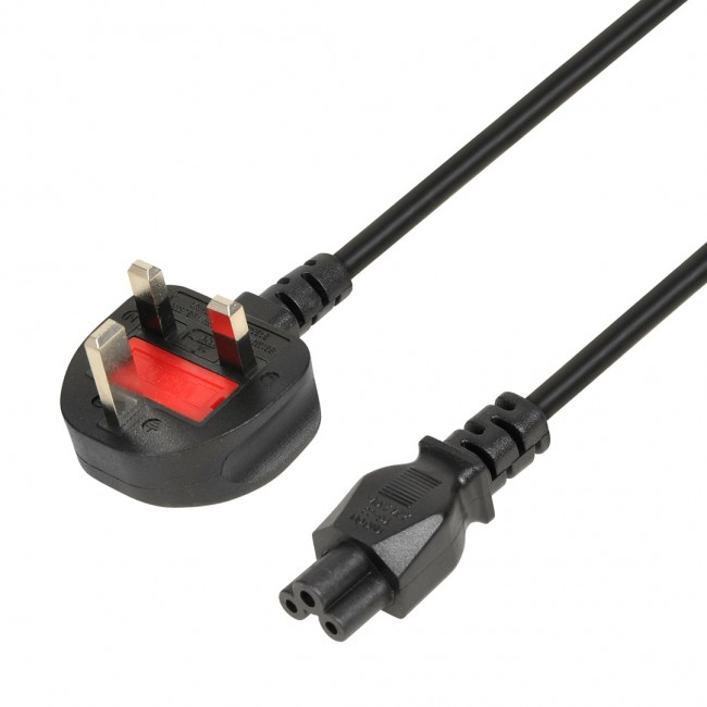 iBOX Power Cable for Laptops (clover) VDE 1.8m UK plug iBOX Power Cable for Laptops (clover) VDE 1.8m UK plug