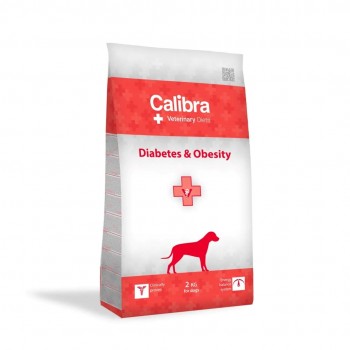 CALIBRA VD Dog Diabetes&Obesity - dry dog food - 2kg