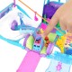 Polly Pocket Pet Mobile Adventure Playset with Micro Dolls & Transforming Camper Van, Pets & Toy Car