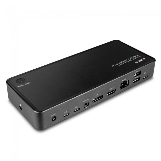 Lindy 2 Port Type C MST KVM Docking Station Lindy 2 Port Type C MST KVM Docking Station