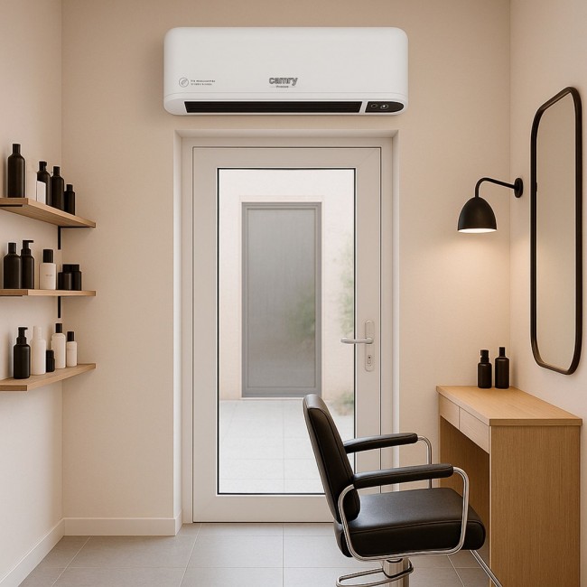 Adler AD 7753 air curtain Black, White 2000 W Adler AD 7753 air curtain Black, White 2000 W