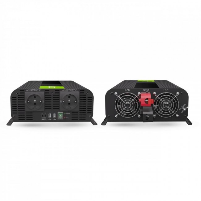 Green Cell INVGC11 power adapter/inverter Auto 2000 W Black Green Cell INVGC11 power adapter/inverter Auto 2000 W Black