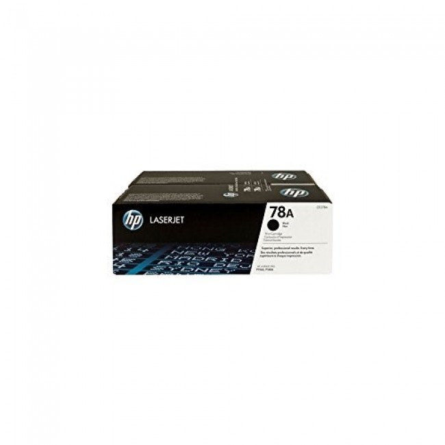HP 78A 2-pack Black Original LaserJet Toner Cartridges HP 78A 2-pack Black Original LaserJet Toner Cartridges